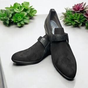 Jambu JBU Gail Women’s Black Vegan Leather Bootie Shoes Size 7M | Comfort Heel